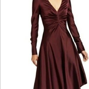 Jonathan Simkhai Satin Handkerchief Dress